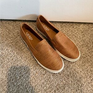Brown Slip-On Shoes